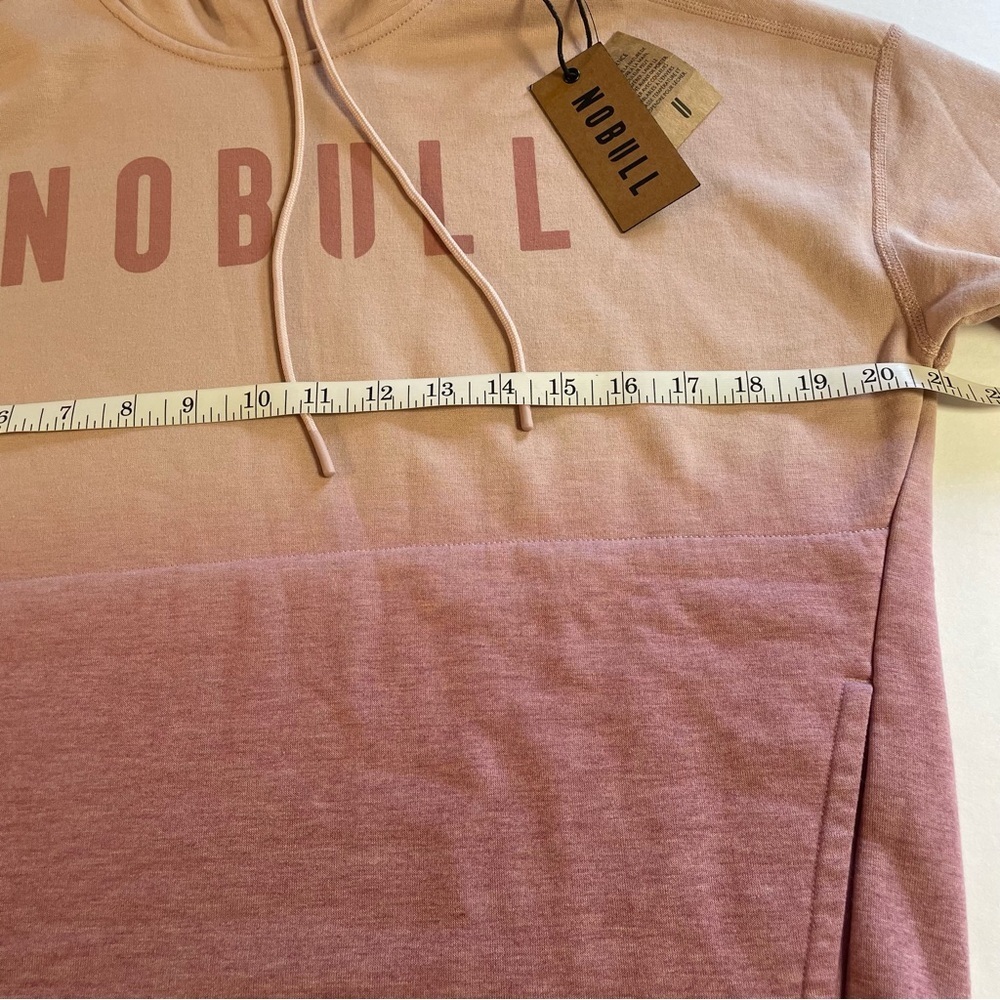 NOBULL Pink Ombre Women's Hoodie Size XS - Picture 8 of 8